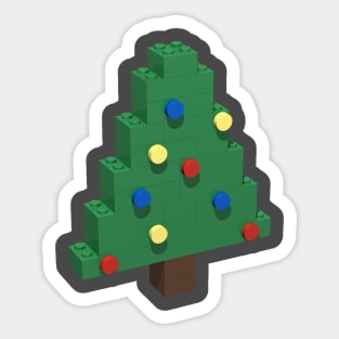 Oh Brickmas Tree! Sticker